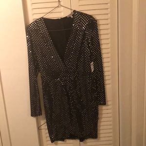 Black and Silver Party dress